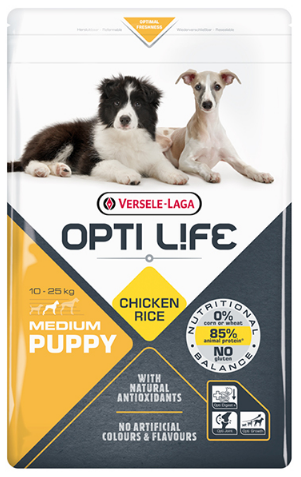 Opti Life Puppy Medium ОПТИ ЛАЙФ ЩЕНКОВ СРЕДНИХ ПОРОД