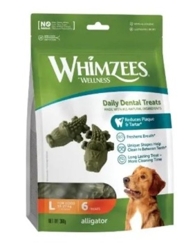 WHIMZEES Dental Treats Alligator Натуральні ласощі для зубів собак