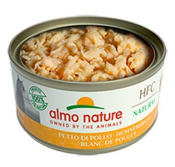 Almo Nature HFC Cat Natura консерваl с куриной грудкой для кошек