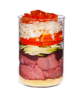 Terra Сanis Classic Menu Вологий корм для собак Кролик з кабачком, амарантам та диким часником