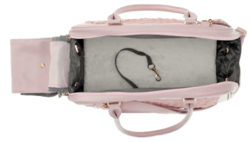 Сумка переноска для домашних животных MISOKO&CO, розовая