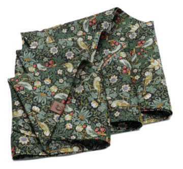 Бандана для собак Cloud7 Strawberry Thief Зелений