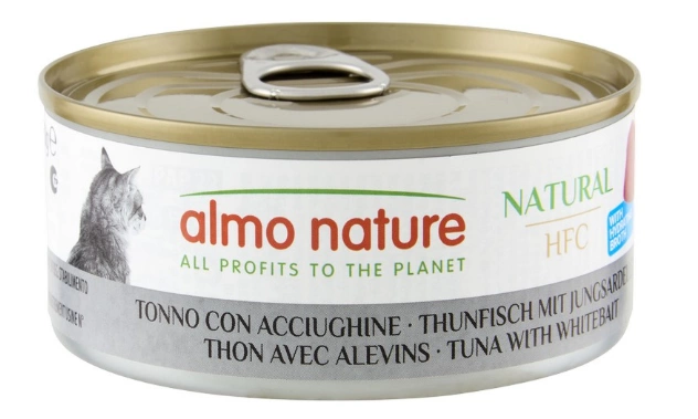 Almo Nature HFC Cat Natural с тунцом и мальком для кошек