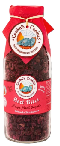 Натуральный топер для собак Cooka's Cookies Сушеные кусочки из свеклы