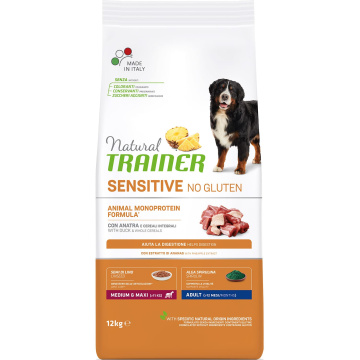 Natural Trainer Dog Sensitive Adult Medium&Maxi With Duck