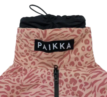 Теплая попона для собак Winter Jacket Red Mix Paikka  