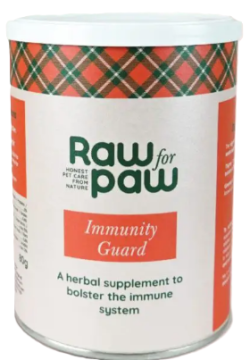 Диетическая добавка для собак Raw for Paw для укрепления иммунной системы Immunity Guard