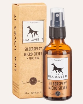 Lila Loves it Silberspray Micro Silver + ALOE VERA Спрей