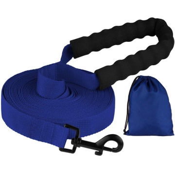 Поводок для собак Bronzedog Active Нейлоновый с Мягкой Ручкой Синий
