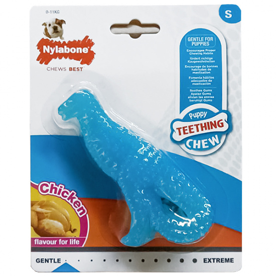 Игрушка Nylabone Puppy Chew Dinosaur