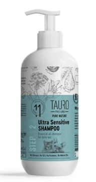 Шампунь для кошек с чувствительной кожей Tauro Pro Line Pure Nature Ultra Sensitive