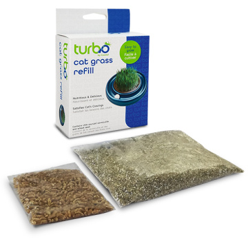 Coastal Turbo Cat Grass Refill трава для котів, зерна пшениці, вермікуліт