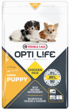 Opti Life Puppy Mini ОПТИ ЛАЙФ ДЛЯ ЩЕНКОВ МИНИ И МАЛЫХ ПОРОД