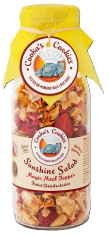 Натуральний топер для собак Cooka's Cookies Sunshine Salad 100% Фрукти