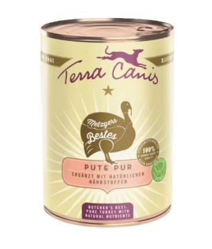 Terra Сanis BUTCHER'S BEST Pure Turkey Вологий корм для собак Індичка