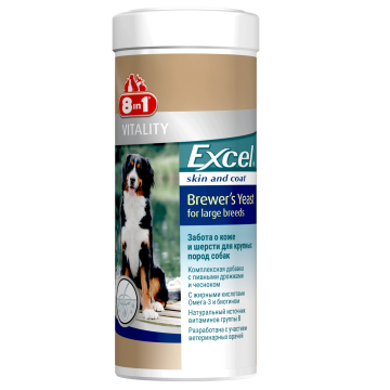 8in1 Excel Brewers Yeast for Large Breed (8в1 Пивные Дрожжи для крупных собак)