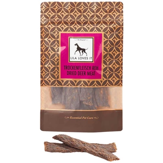 Ласощі для собак у вигляді сушеної оленини Lila loves it - Dried Deer Meat