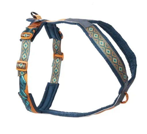 Шлейка для собак Line harness 5.0 RP signature edition Non-stop dogwear Бірюзовий/Дуб