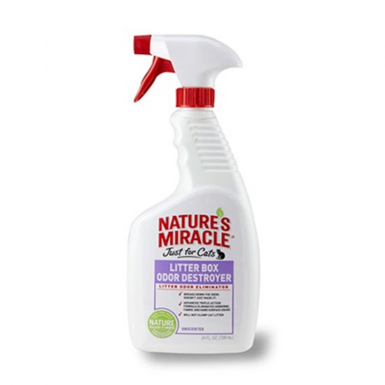 Nature's Miracle Litter Box Odor Destroyer Засіб проти плям та запахів туалетів для котів