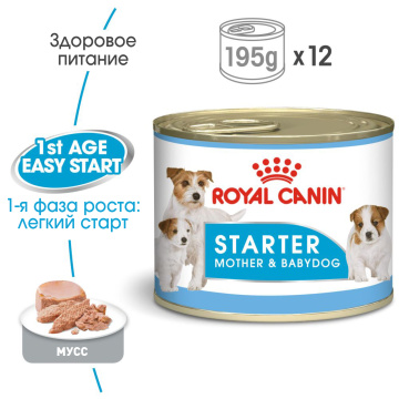 Royal Canin Starter Mousse Mother & Babydog