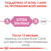 Консервований корм шматочками для стерилізованих кошенят Royal Canin Sterilised Kitten в соусі