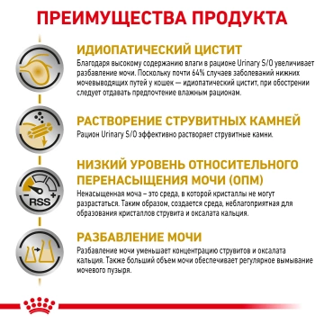 Royal Canin Urinary S/O Feline Pouches у паштеті