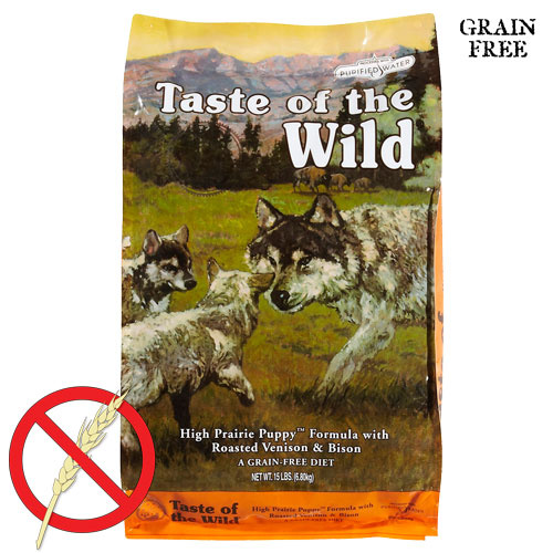 Taste of the Wild High Prairie Puppy Formula для щенков с бизоном и запеченной косулей