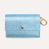 Шкіряна сумочка для пакетів для прибирання BranniPets - Portabolsas Metal Sky blue