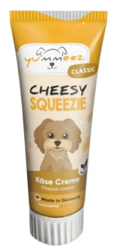 Натуральное жидкое лакомство для собак Yummeez Cheesy Squeezie Сыр 