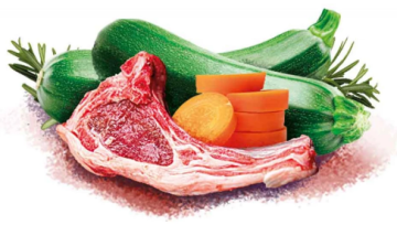 Вологий корм для собак Brit Mono Protein Christmas Lamb різдвяна вечеря з ягням, морквою, цукіні та розмарином