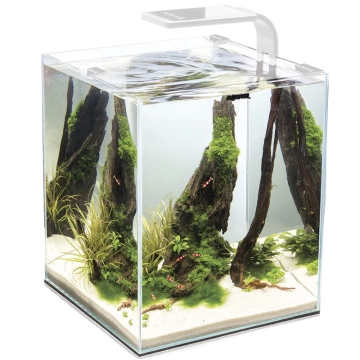 Аквариумный набор Aquael Shrimp Set Smart белый, прямой 19 л
