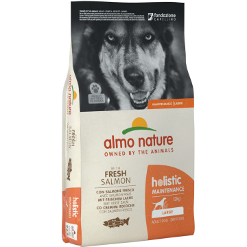 Almo Nature Holistic Dog L для дорослих собак великих порід зі свіжим лососем