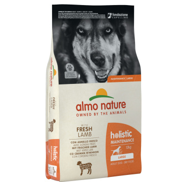 Almo Nature Holistic Dog L для взрослых собак больших пород со свежим ягненком