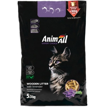 AnimAll Наповнювач деревний, з ароматом лаванди