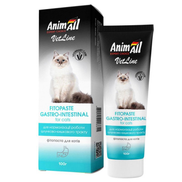 AnimAll VetLine Фітопаста для поліпшення травлення у котів