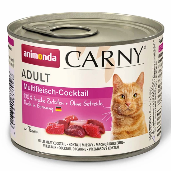 Влажный корм Animonda Carny Adult Multi Meat Cocktail мультимясной коктейль для кошек