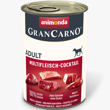 Влажный корм Animonda GranCarno Adult Multi Meat Cocktail мультимясной коктейль для собак