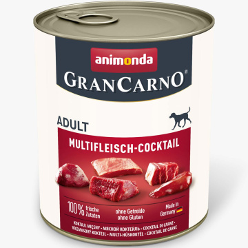 Влажный корм Animonda GranCarno Adult Multi Meat Cocktail мультимясной коктейль для собак