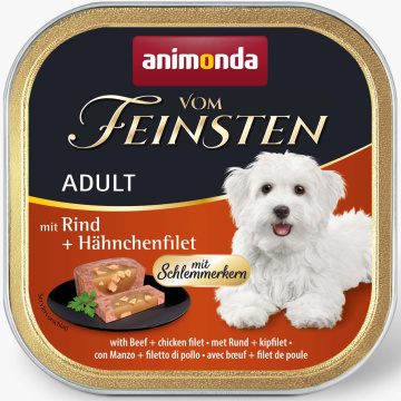 Animonda Vom Feinsten Adult with Beef + chicken filet с говядиной и куриным филе
