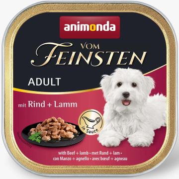 Animonda Vom Feinsten Adult with Beef + lamb с говядиной и ягненком