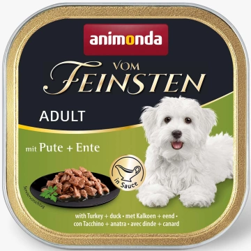 Animonda Vom Feinsten Adult with Turkey+duck с индейкой и уткой для собак