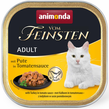 Animonda Vom Feinsten Adult with Turkey in Tomato sauce с индейкой в томатном соусе
