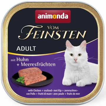 Animonda Vom Feinsten Adult with Chicken + Seafood с курицей и морепродуктами