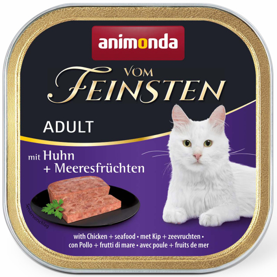 Animonda Vom Feinsten Adult with Chicken + Seafood с курицей и морепродуктами