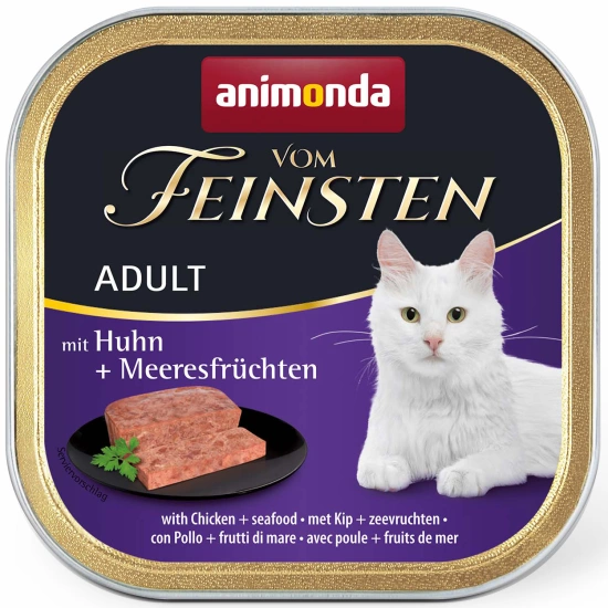 Animonda Vom Feinsten Adult with Chicken + Seafood с курицей и морепродуктами