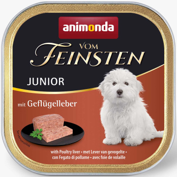 Animonda Vom Feinsten Junior with Poultry liver с печенью птиц для щенков