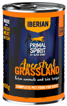 Консерва ANCESTRAL GRASSLAND WET DOG FOOD для взрослых собак всех пород