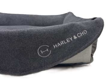 Постель из флиса Harley and Cho Graphite для лежаков Dreamer