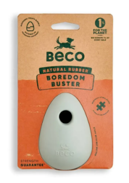 Іграшка з отвором для ласощів для собак Beco Pets Boredom Buster Зелений