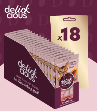 Delickcious Кремові ласощі – дорада з додаванням папаї